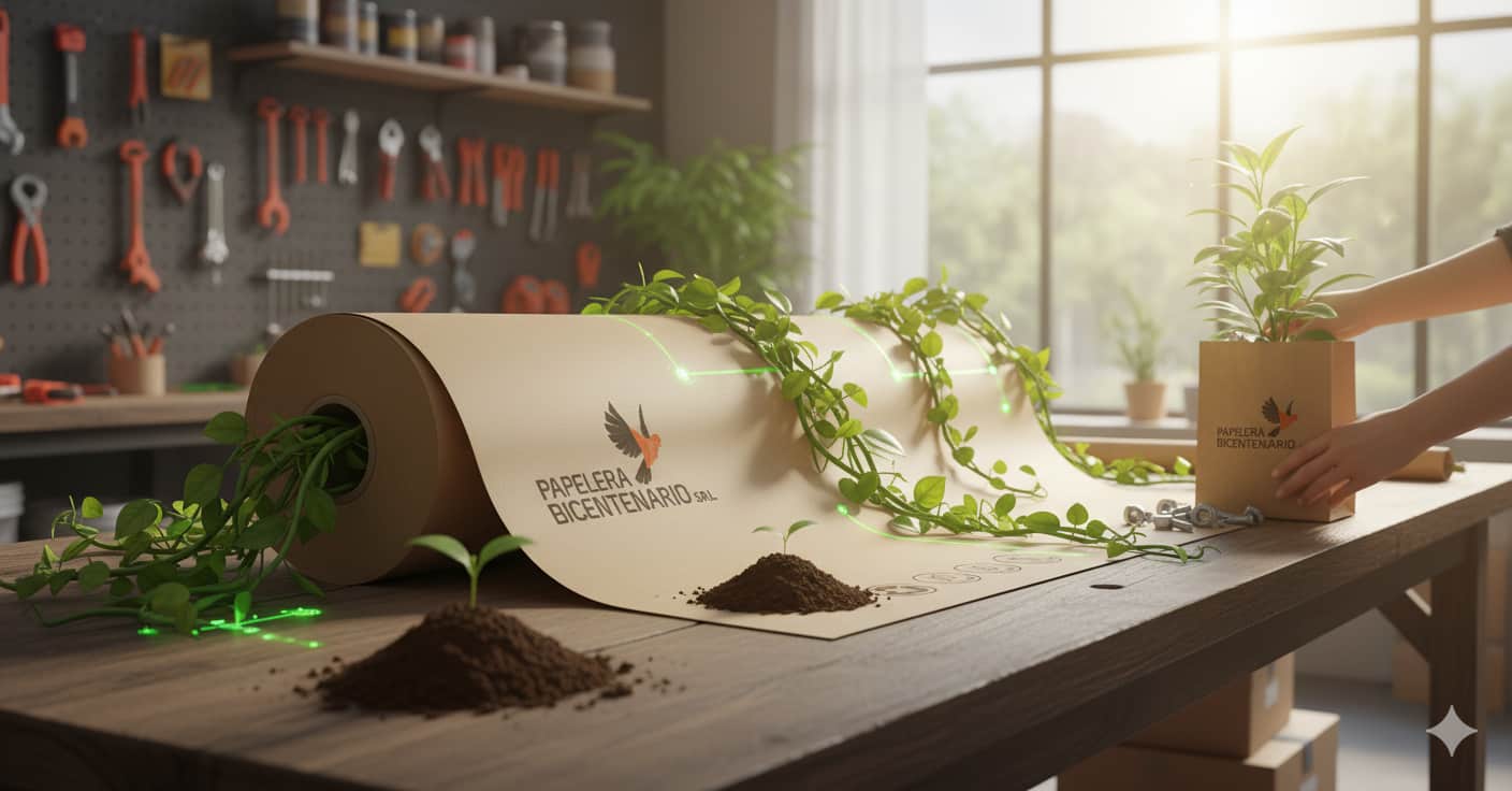 La Revolución Verde en tu Ferretería: Por Qué el Papel Kraft es el Aliado Sostenible que Necesitas